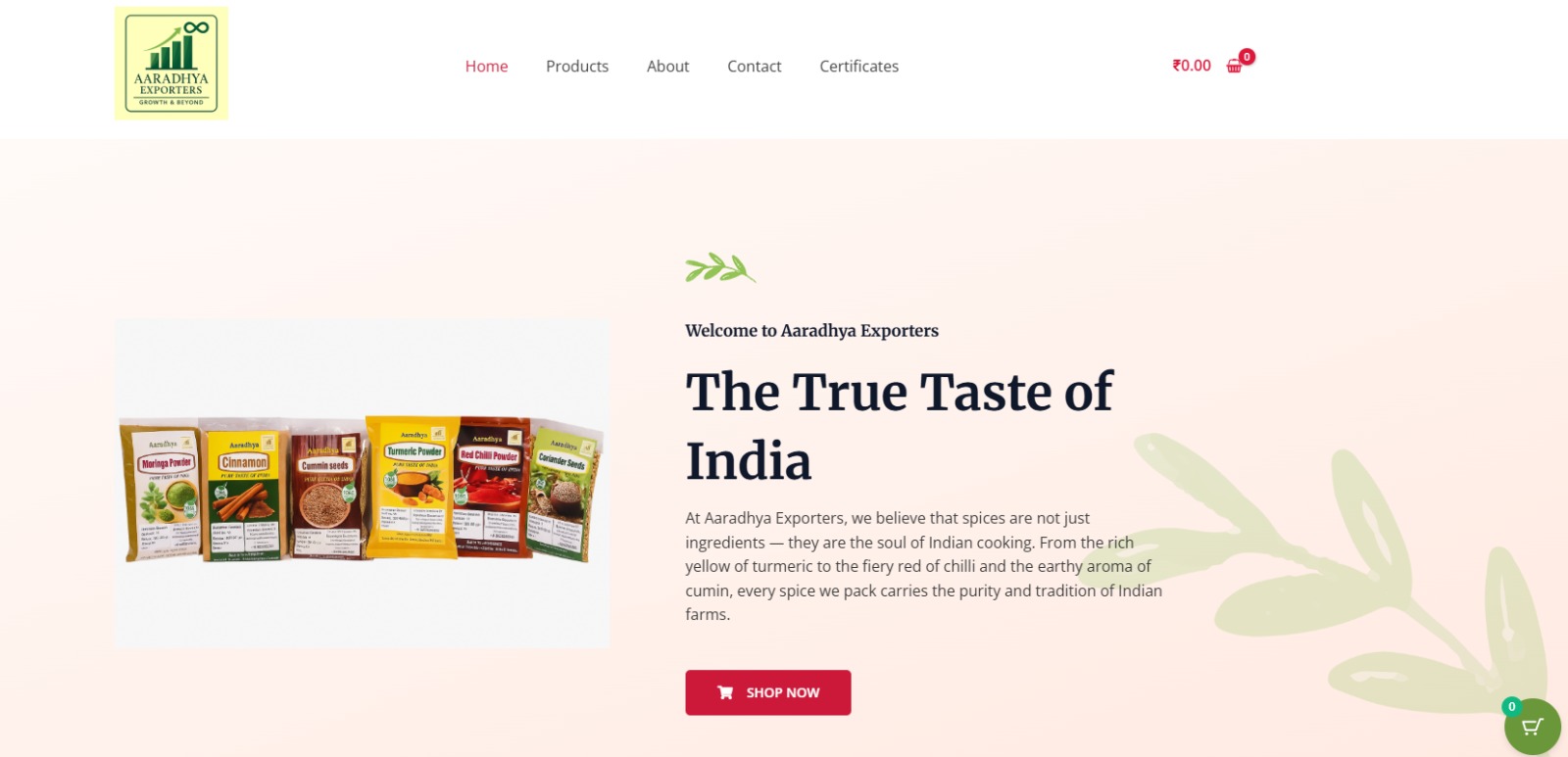 Aaradhya Exporters